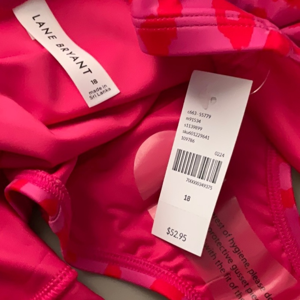 Lane Bryant Mid Rise Swim Brief Size 18 NWT - Picture 6 of 9